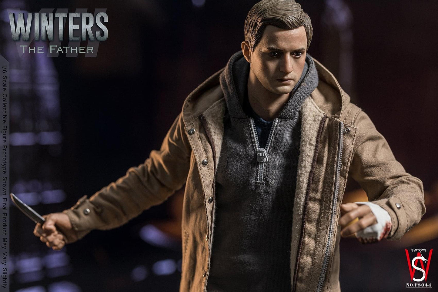 Segundo pago Figura Winters The Father (RE) marca SWToys FS044 escala 1/6