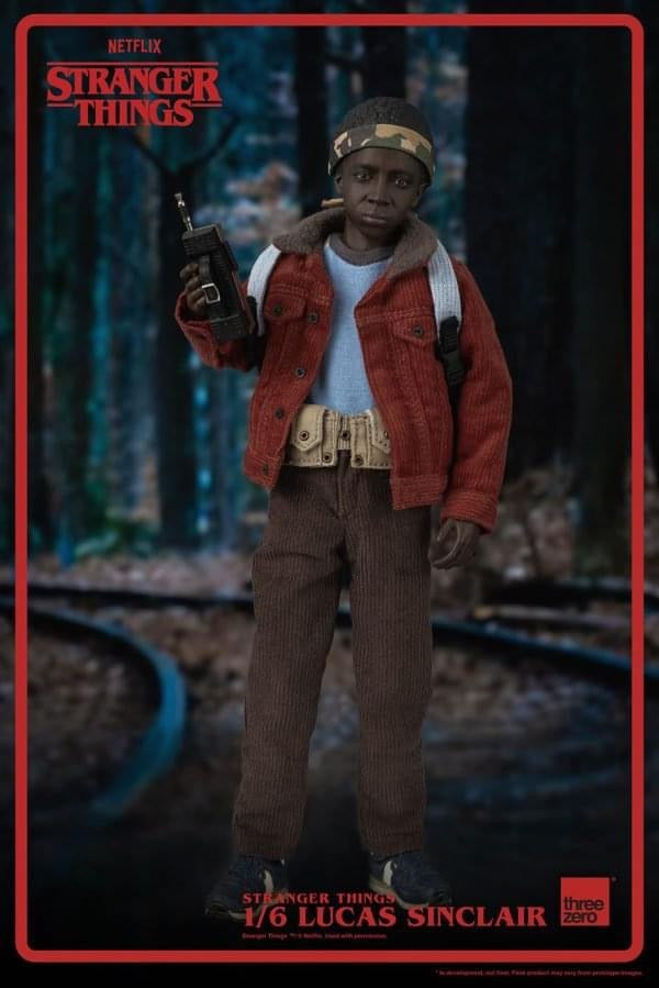 Pedido Figura Lucas Sinclair - Stranger Things marca Threezero 3Z0318 escala 1/6