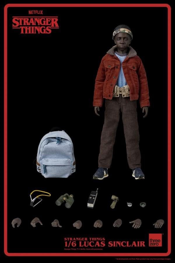 Pedido Figura Lucas Sinclair - Stranger Things marca Threezero 3Z0318 escala 1/6
