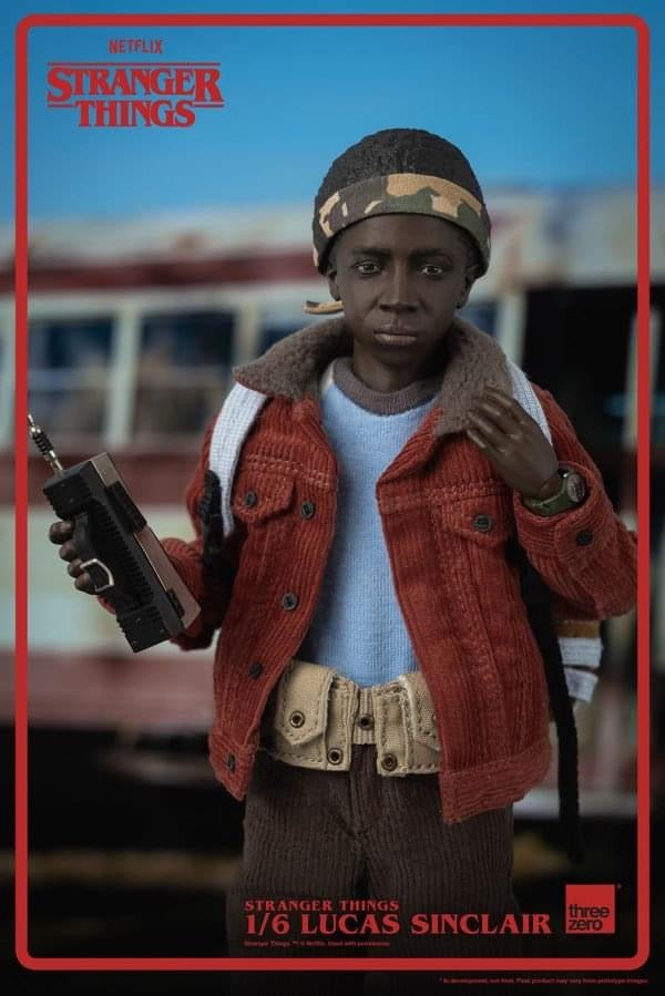 Pedido Figura Lucas Sinclair - Stranger Things marca Threezero 3Z0318 escala 1/6