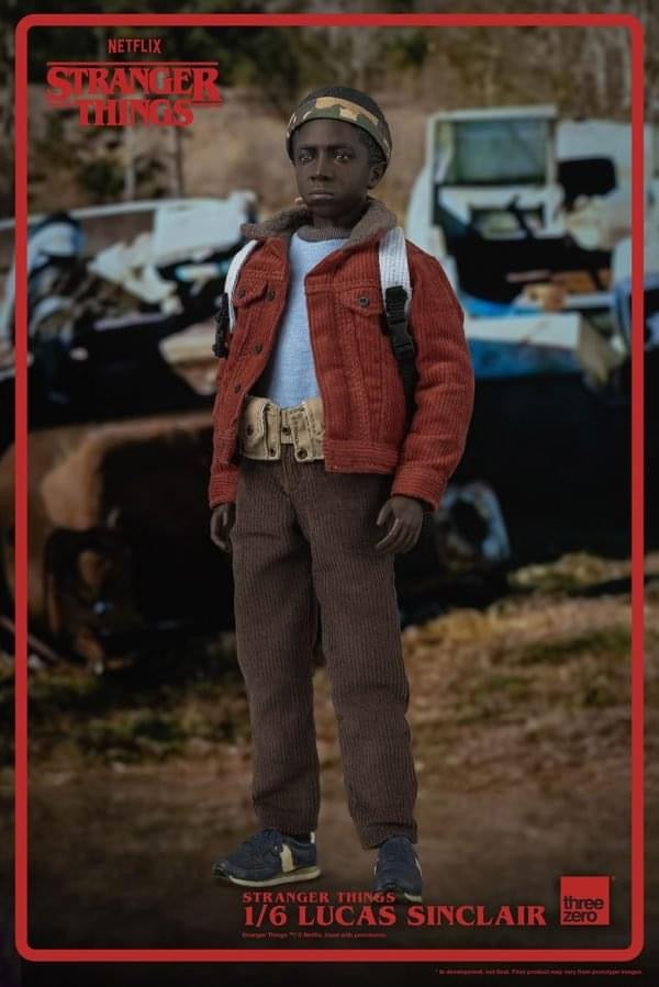 Pedido Figura Lucas Sinclair - Stranger Things marca Threezero 3Z0318 escala 1/6