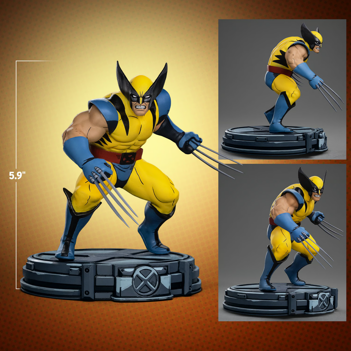 Pedido Estatua Wolverine (Limited Edition) - X-Men '97 marca Iron Studios escala de arte 1/10