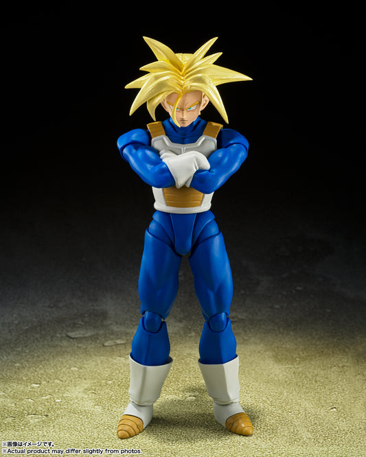 Preventa Figura Super Saiyan Trunks (Infinite Latent Super Power) - Dragon Ball Z - S.H.Figuarts JP marca Bandai Namco escala 1/12