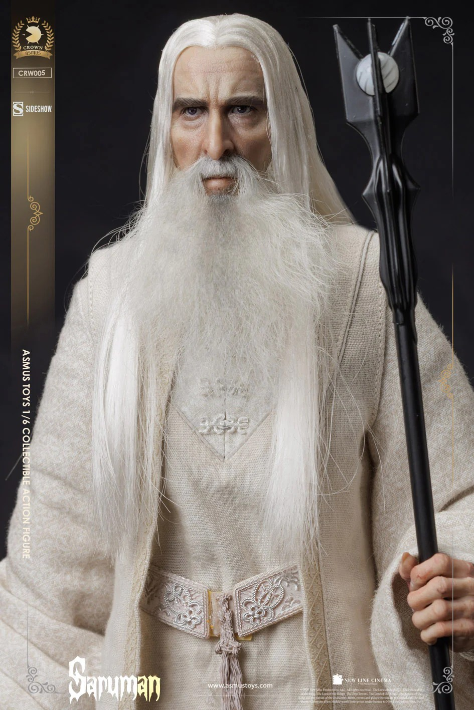 Preventa Figura Saruman - The Lord of the Rings Trilogy - Crown Series marca Asmus Toys CRW005 escala 1/6