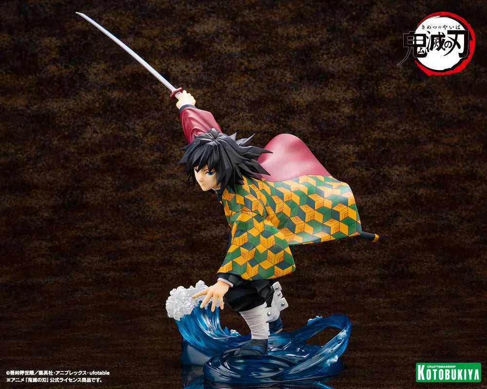 Preventa Estatua Giyu Tomioka - Demon Slayer: Kimetsu No Yaiba - ArtFX J marca Kotobukiya escala 1/8 (relanzamiento)