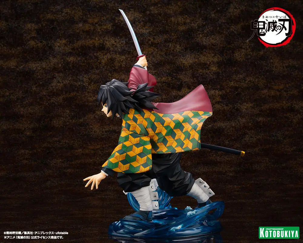 Preventa Estatua Giyu Tomioka - Demon Slayer: Kimetsu No Yaiba - ArtFX J marca Kotobukiya escala 1/8 (relanzamiento)
