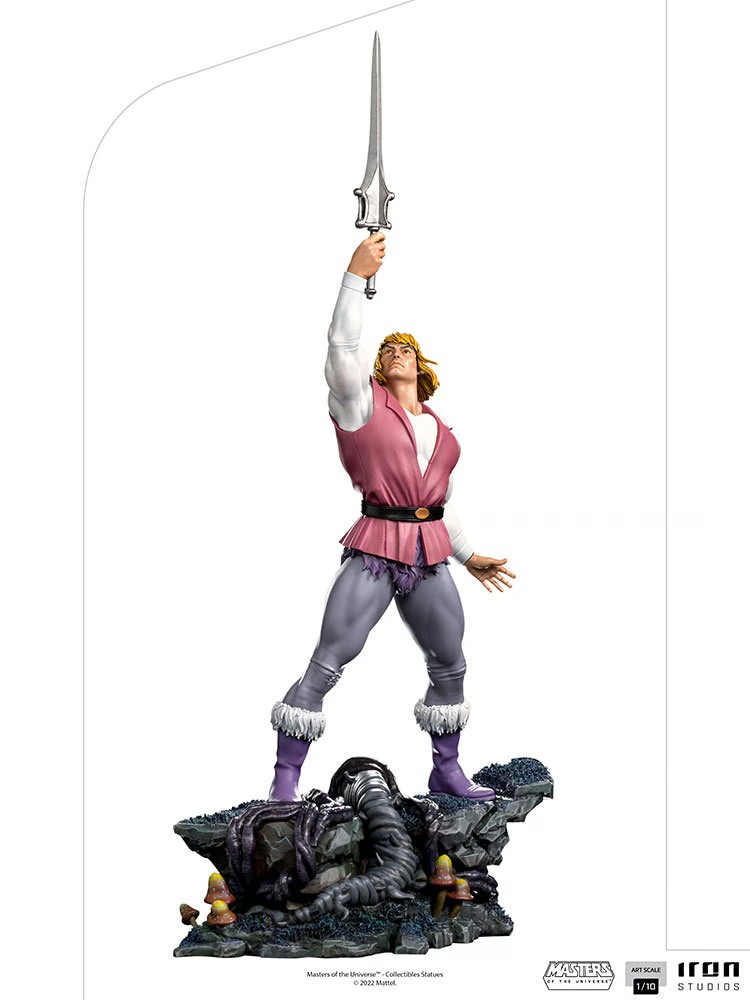 Pedido Estatua Prince Adam - Masters of the Universe marca Iron Studios escala de arte 1/10