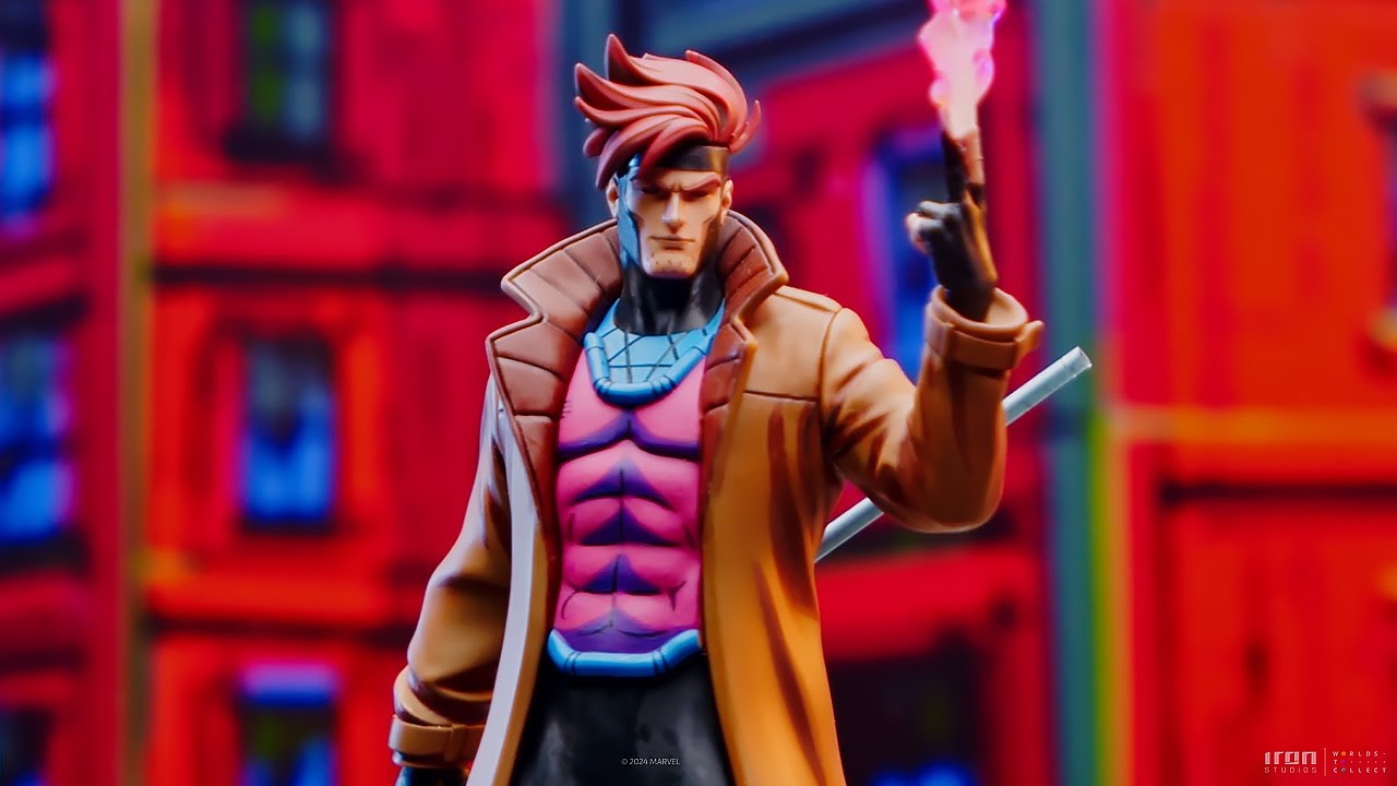 Pedido Estatua Gambit (Limited Edition) - X-Men '97 marca Iron Studios escala de arte 1/10