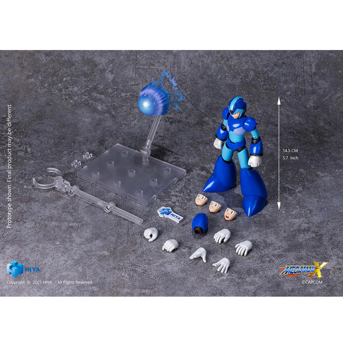 Preventa Figura Mega Man X - Exquisite Basic Series marca HIYA EBM0168 (14.5 cm)