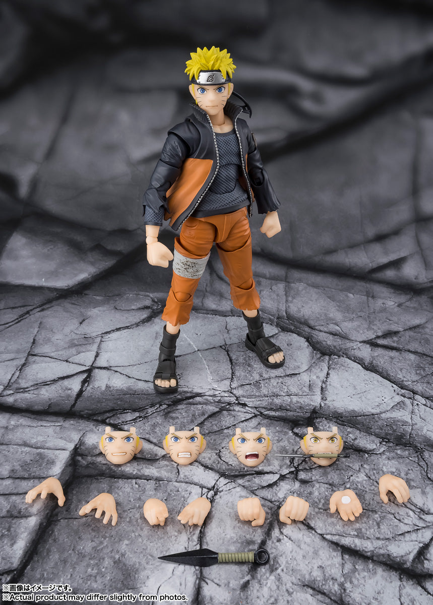 Preventa Figura Naruto Uzumaki (The Power to Unite) - Naruto: Shippuden - S.H.Figuarts JP marca Bandai Namco escala 1/12