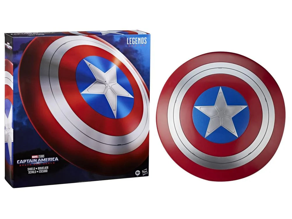 Pedido Prop Replica Escudo - Captain America: Brave New World - Marvel Legends marca Hasbro escala real 1/1