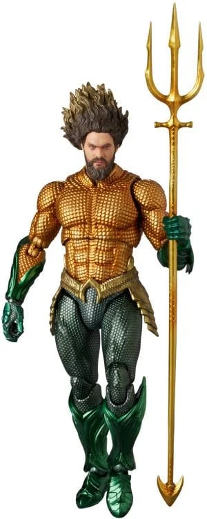 Pedido Figura Aquaman (versión traje verde y dorado) - Aquaman and the Lost Kingdom - MAFEX No. 267 marca Medicom Toy escala 1/12