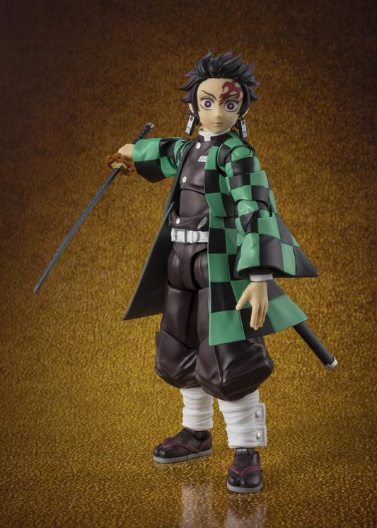 Pedido Figura Tanjiro Kamado (Battle in the Infinity Castle version) - Demon Slayer: Kimetsu no Yaiba - S.H.Figuarts marca Bandai Spirits escala pequeña 1/12