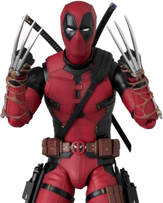 Preventa Figura Deadpool (con Dogpool) - Deadpool & Wolverine - MAFEX No. 284 marca Medicom Toy escala 1/12