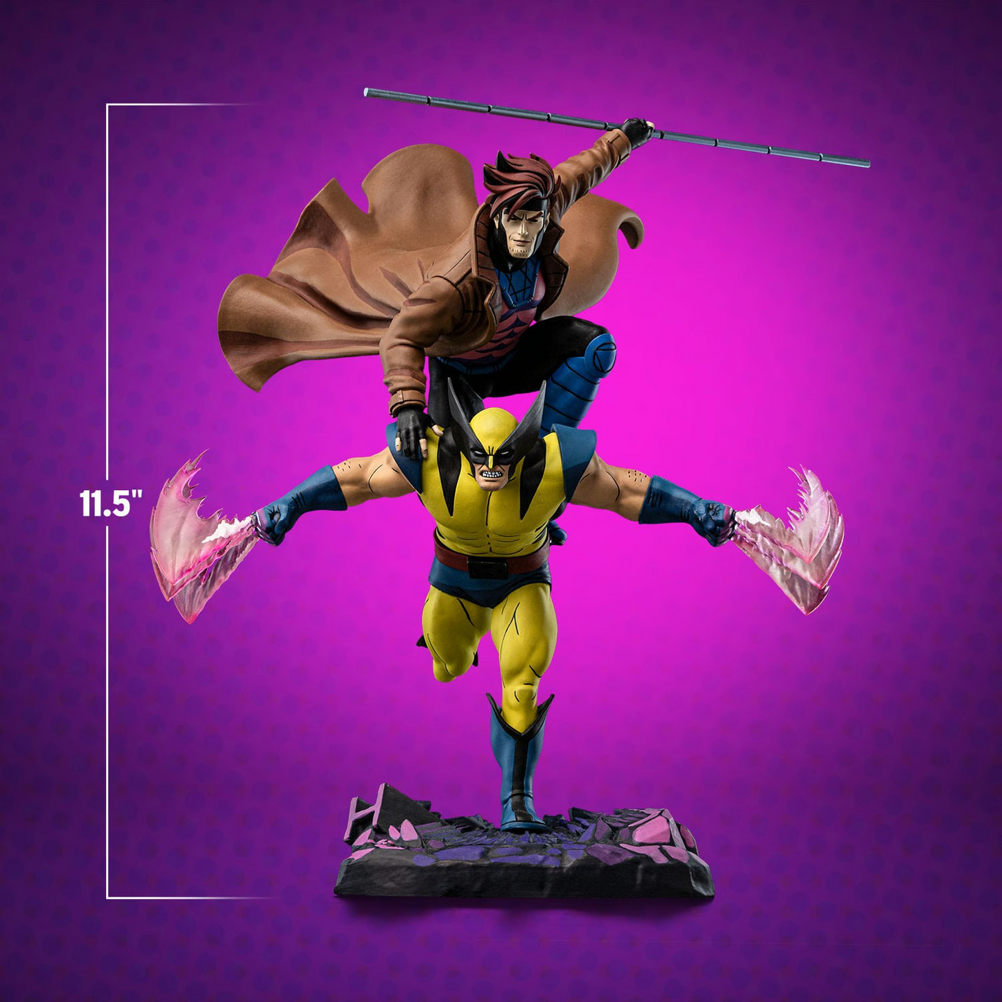 Preventa Estatua Gambit & Wolverine (Deluxe) - X-Men '97 - Limited Edition marca Iron Studios escala de arte 1/10