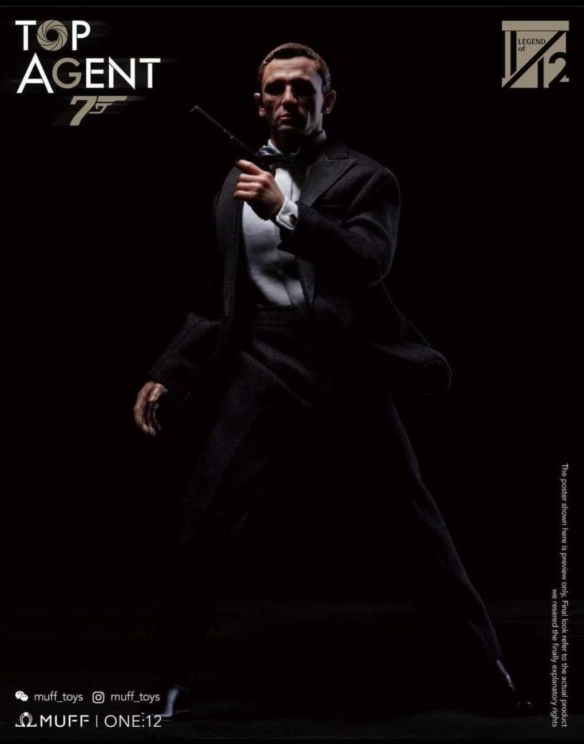 Pedido Figura Top Agent (Deluxe version) marca Muff Toys MF06 escala pequeña 1/12
