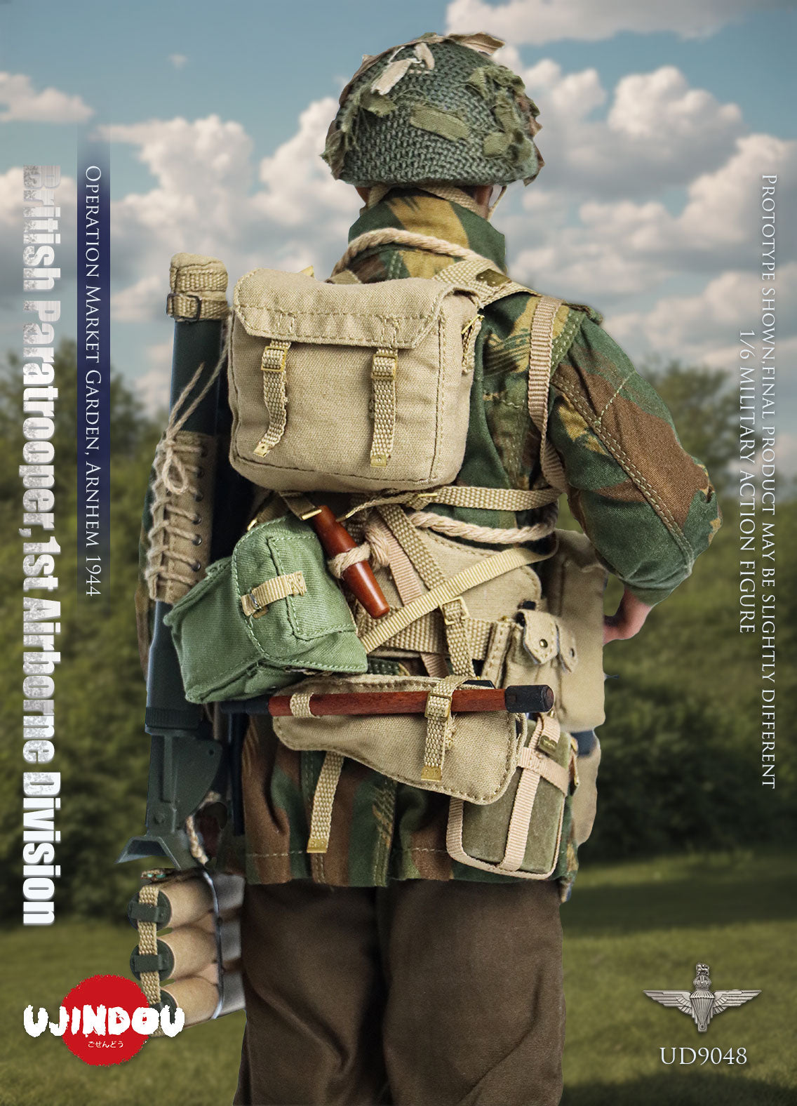 Pedido Figura British Paratrooper - 1st Airborne Division - Operation Market Garden - Arnhem 1944 marca Ujindou UD9048 escala 1/6