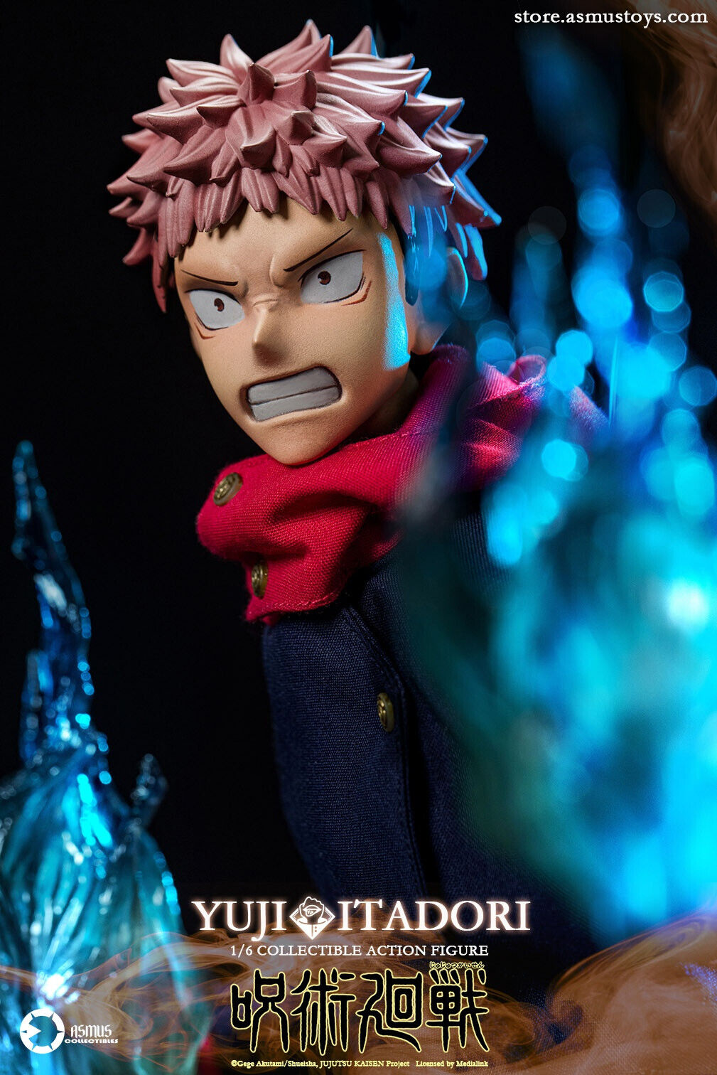 Preventa Figura Itadori Yuji - Jujutsu Kaisen marca Asmus JJKS02A escala 1/6 (relanzamiento)
