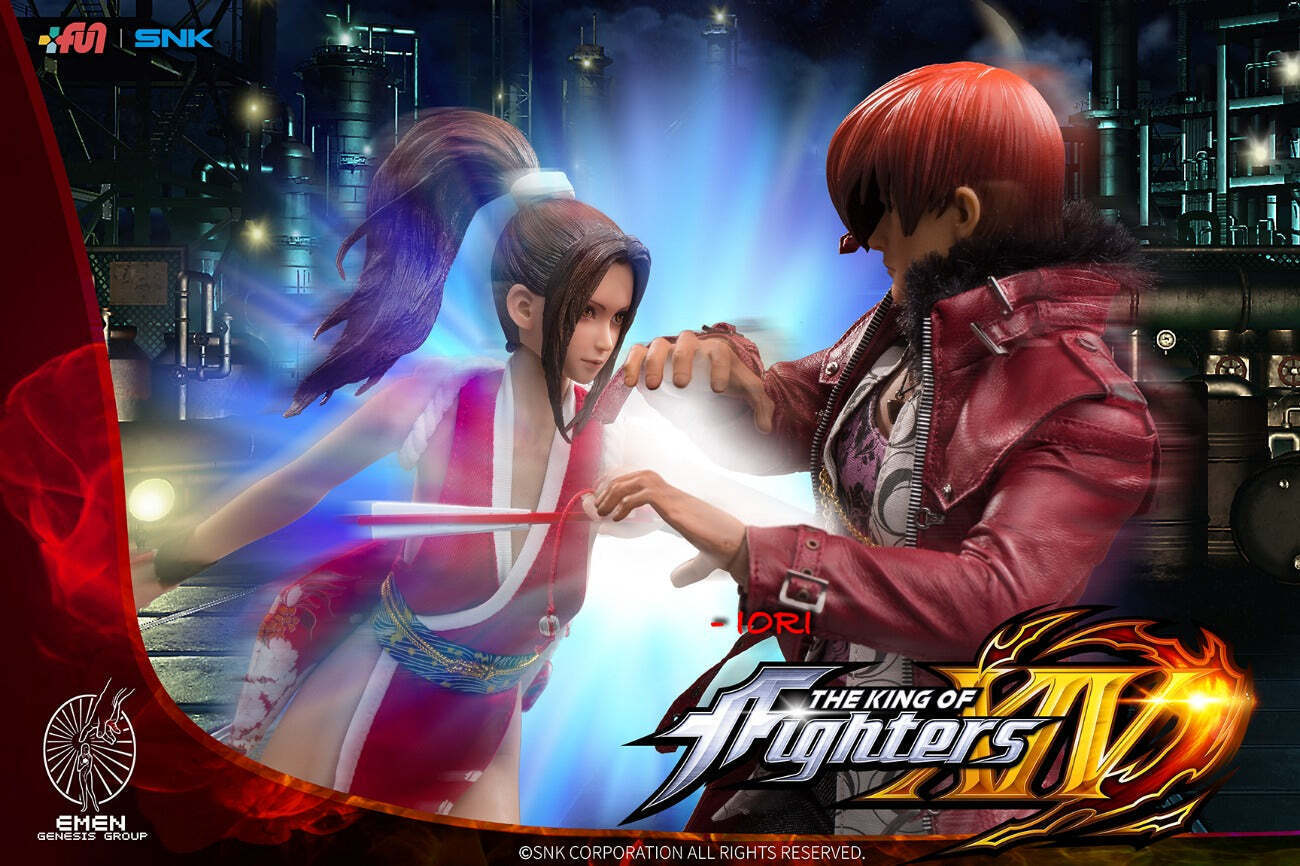 Pedido Figura Iori Yagami - SNK The King of Fighters XIV marca Emen Genesis KOF-IR01 escala 1/6