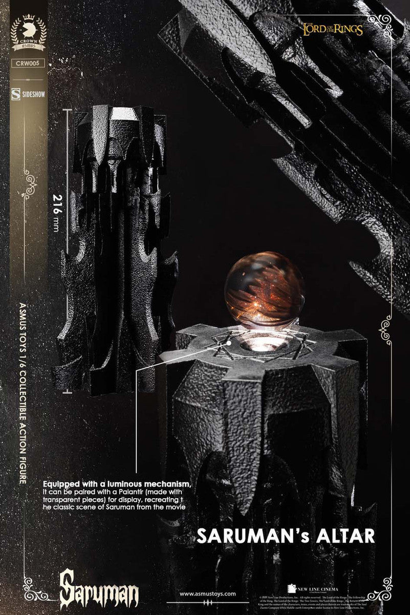 Preventa Figura Saruman - The Lord of the Rings Trilogy - Crown Series marca Asmus Toys CRW005 escala 1/6