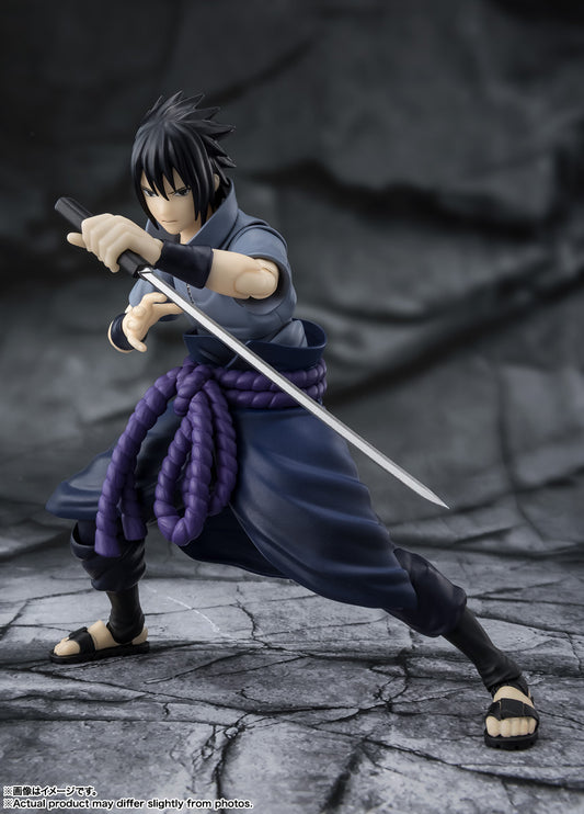 Preventa Figura Sasuke Uchiha (Solitary Shinobi) - Naruto: Shippuden - S.H.Figuarts JP marca Bandai Namco escala 1/12