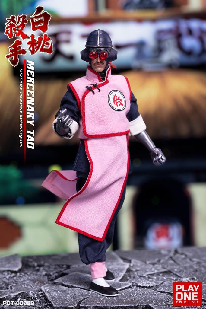 Preventa Figura Mercenary (Set B) marca Play One Twelve POT-008B escala 1/12