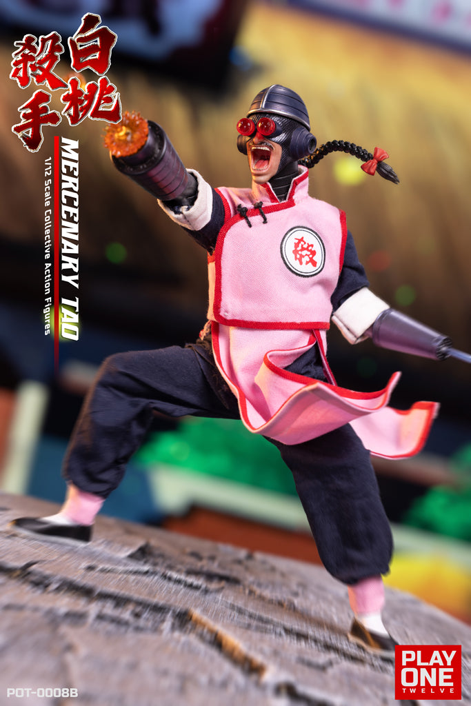 Preventa Figura Mercenary (Set B) marca Play One Twelve POT-008B escala 1/12
