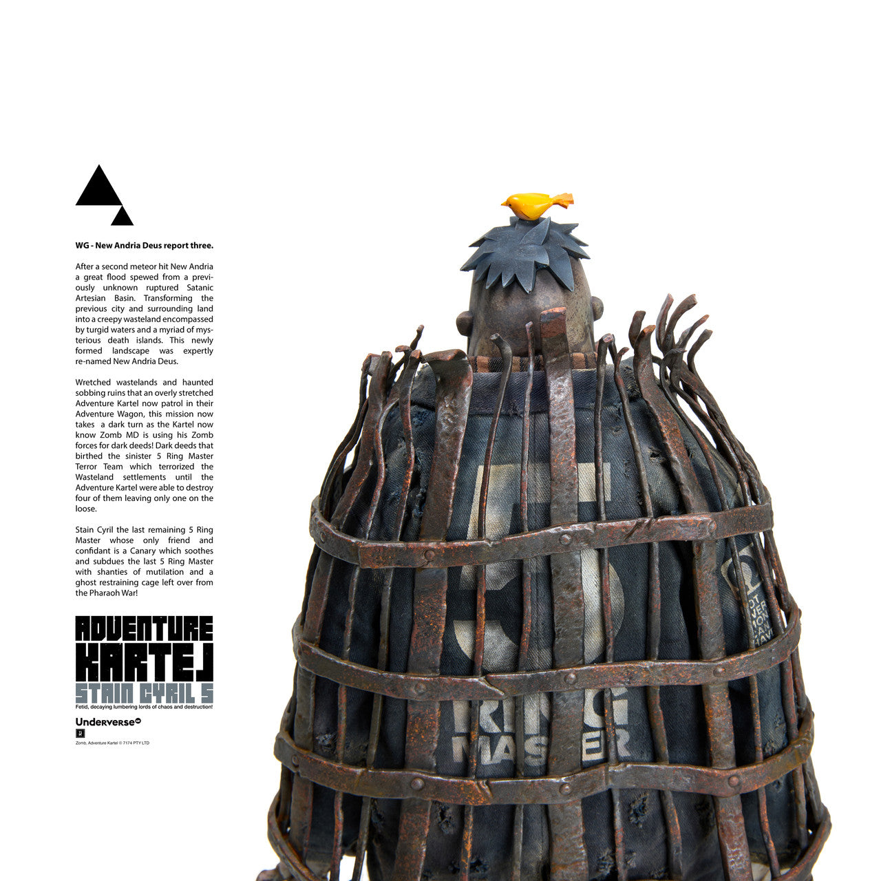 Preventa Figura Stain Cyril marca Underverse UV202510 escala 1/6 (Art Toy)