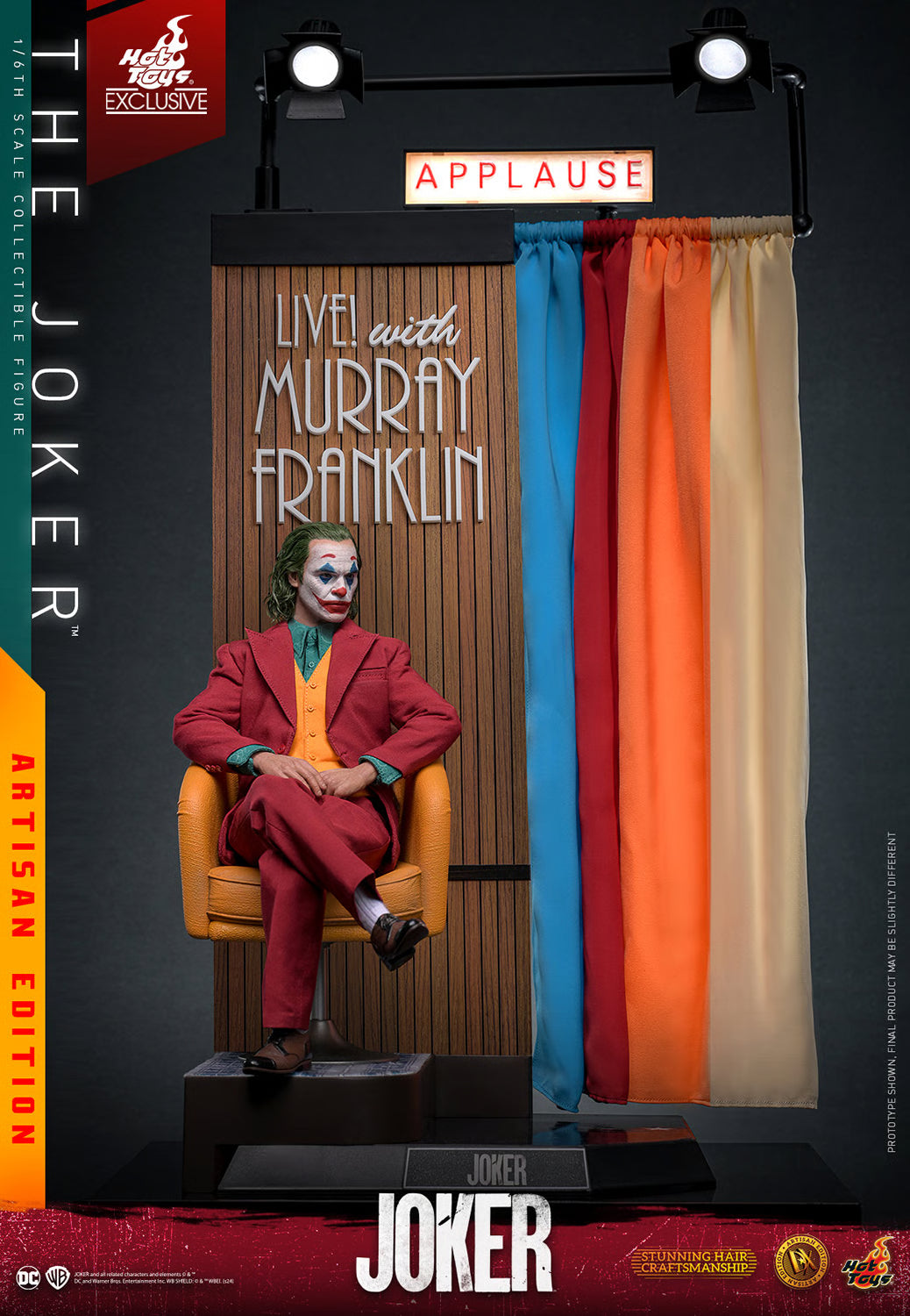 Pedido Figura The Joker (ARTISAN EDITION) Exclusiva marca Hot Toys DX43 escala 1/6 (SOLO 1 DISPONIBLE)