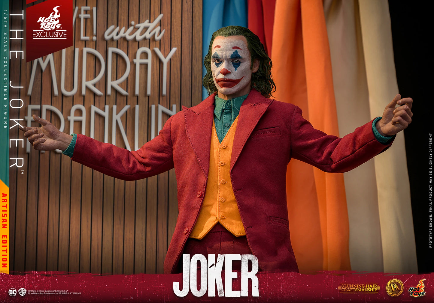 Pedido Figura The Joker (ARTISAN EDITION) Exclusiva marca Hot Toys DX43 escala 1/6 (SOLO 1 DISPONIBLE)