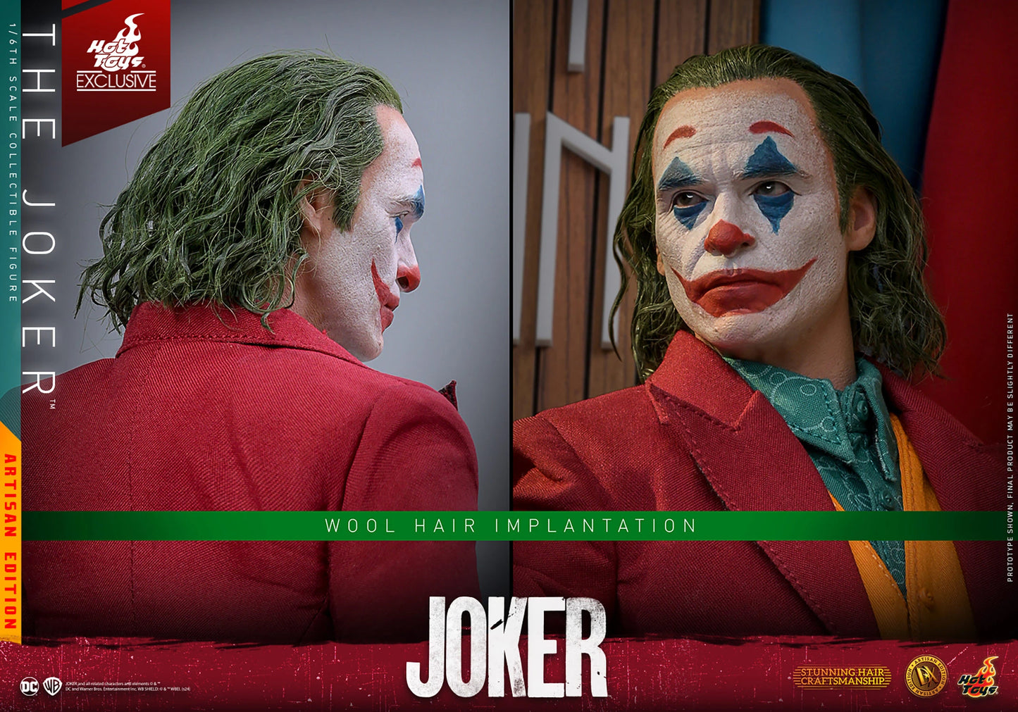 Pedido Figura The Joker (ARTISAN EDITION) Exclusiva marca Hot Toys DX43 escala 1/6 (SOLO 1 DISPONIBLE)