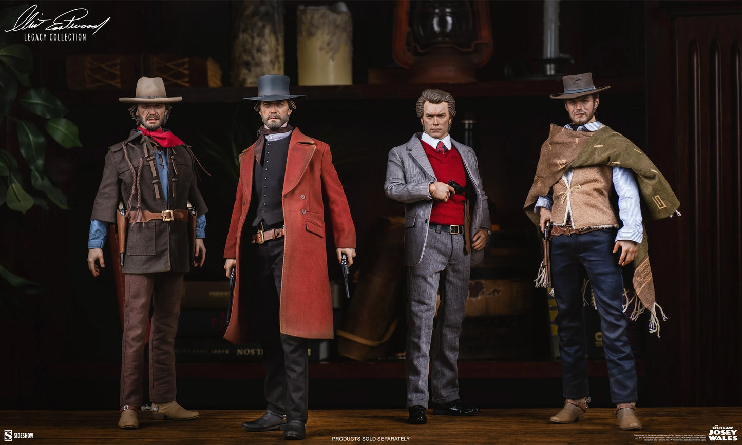Preventa Figura The Man with No Name - The Good, The Bad, and The Ugly marca Sideshow 100451 escala 1/6 (relanzamiento)