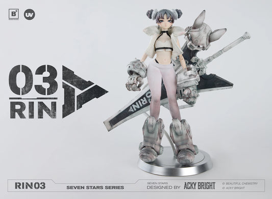 Preventa Figura No.03 RIN - Seven Stars Series - Beautiful Chemistry x Acky Bright (Diseñador) marca Underverse BC202516 escala 1/6