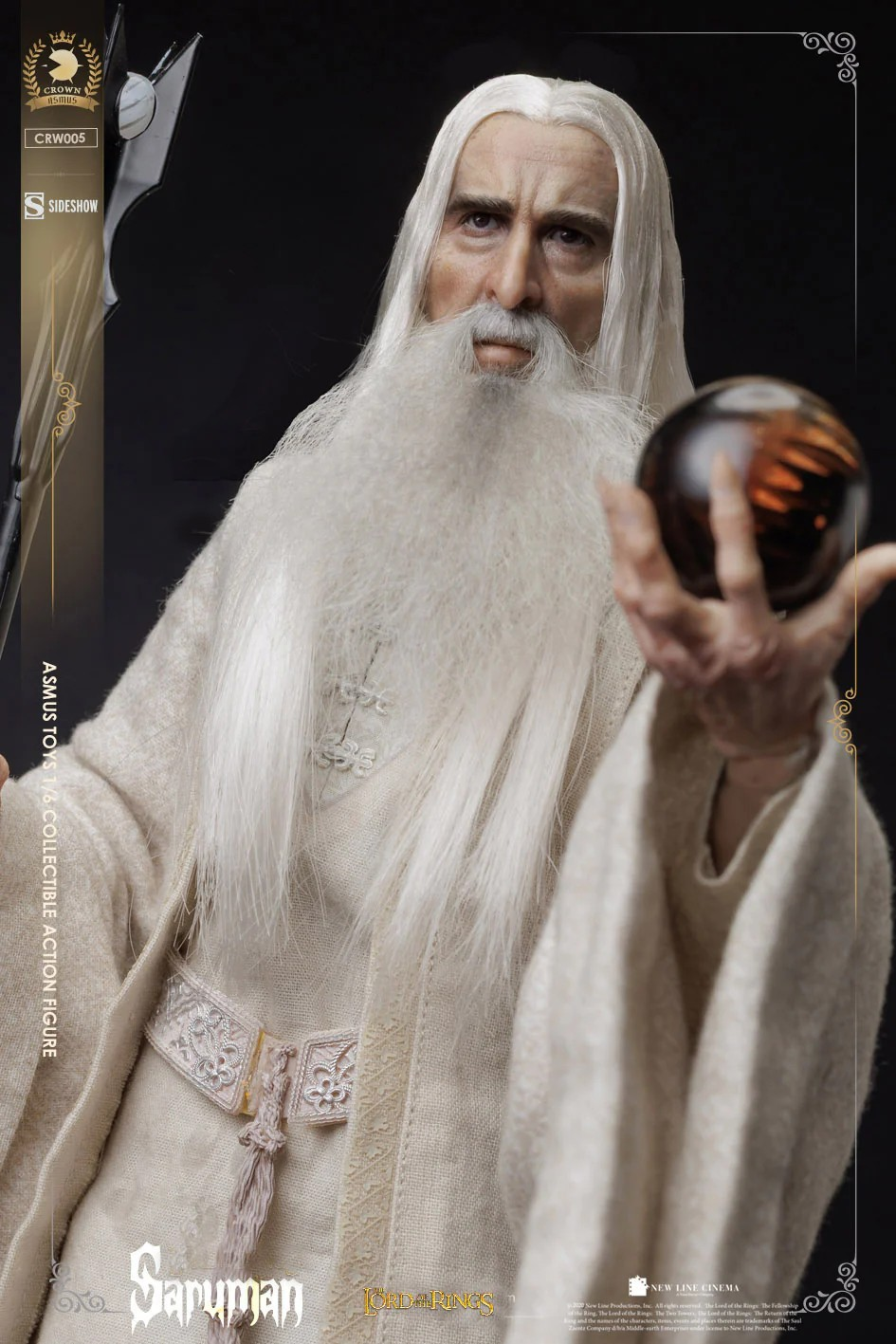 Preventa Figura Saruman - The Lord of the Rings Trilogy - Crown Series marca Asmus Toys CRW005 escala 1/6