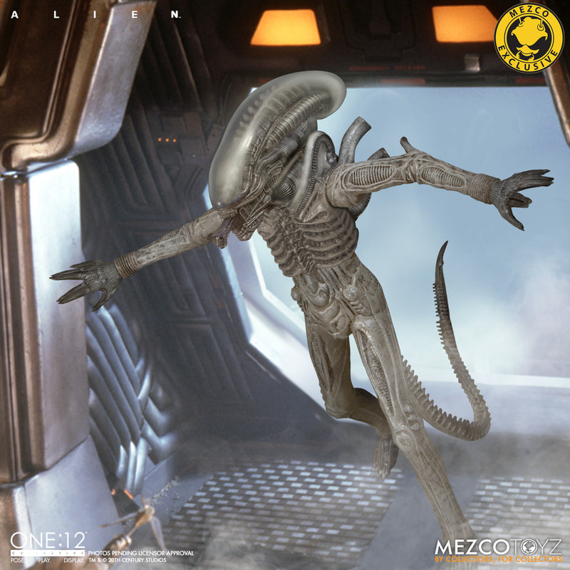 Pedido Figura Alien - Xenomorph Concept Edition Exclusive - One:12 Collective marca Mezco Toyz 76106 escala pequeña 1/12