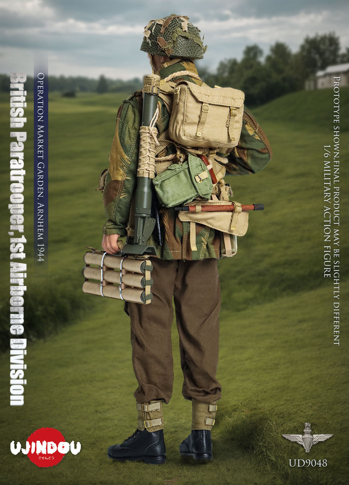Pedido Figura British Paratrooper - 1st Airborne Division - Operation Market Garden - Arnhem 1944 marca Ujindou UD9048 escala 1/6