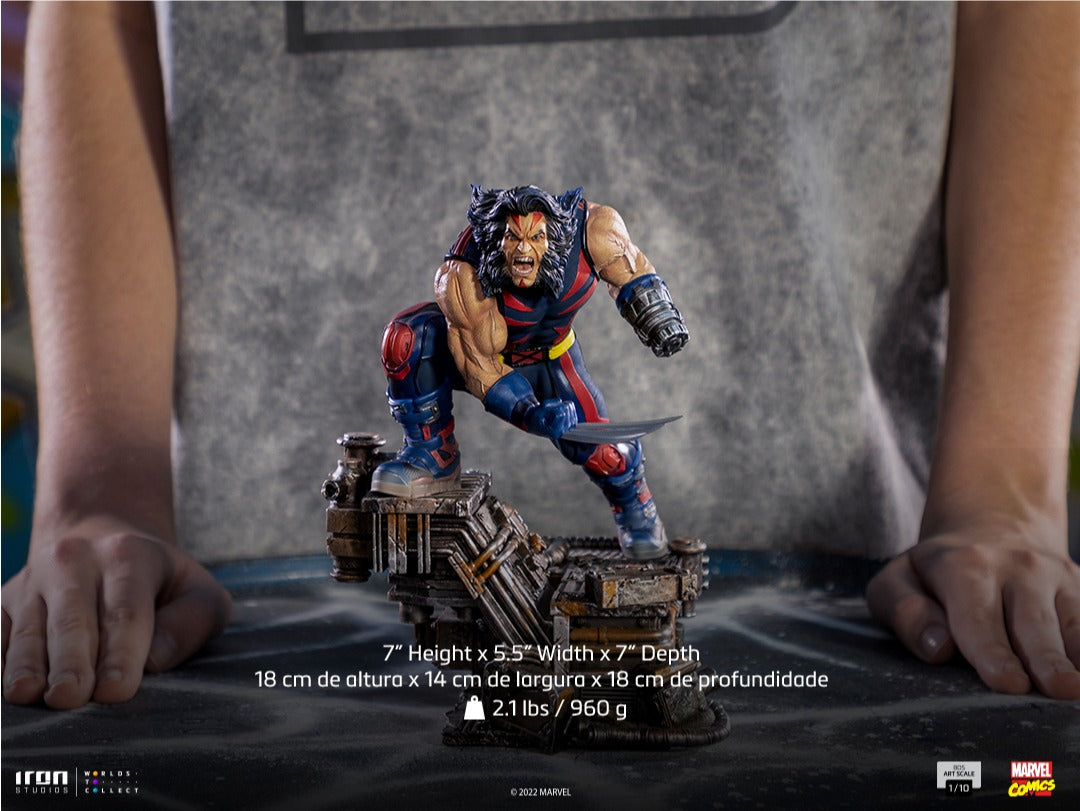 Pedido Estatua Wolverine - X-Men: Age of Apocalypse - Battle Diorama Series marca Iron Studios escala de arte 1/10