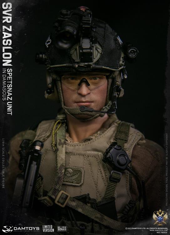 Preventa Figura SVR Zaslon in Damascus (Limited Version) - Russian Spetsnaz Unit marca Damtoys 78093F escala 1/6