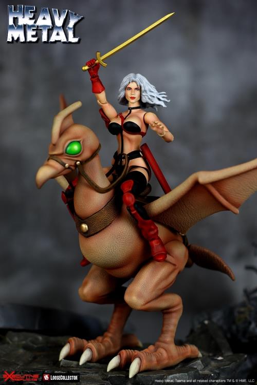 Pedido Figuras Taarna & Avis (Deluxe version) - Heavy Metal marca Executive Replicas escala pequeña 1/12
