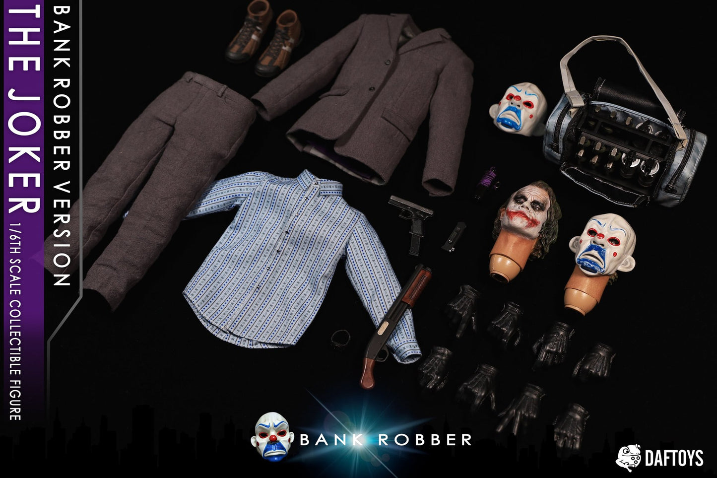 Pedido Set Maniac Robber marca Daftoys F02 escala 1/6