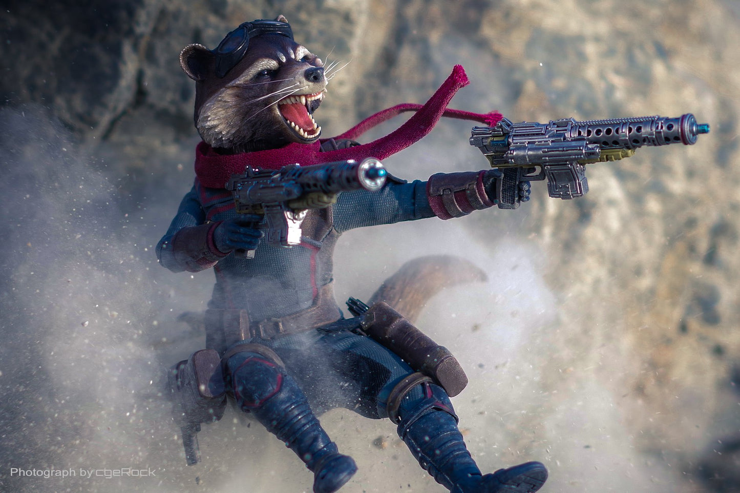 Pedido Figura Rocket - Avengers Endgame marca Hot Toys MMS548 escala 1/6