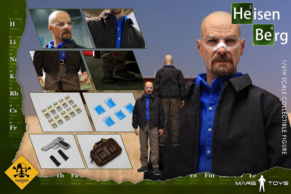 Pedido Set Say My Name - Mr. White marca Mars Toys MAT001 escala 1/6