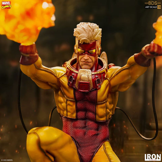 Pedido Estatua Pyro - X-Men Marvel Comics marca Iron Studios - Battle Diorama Series (DBS) escala de arte 1/10