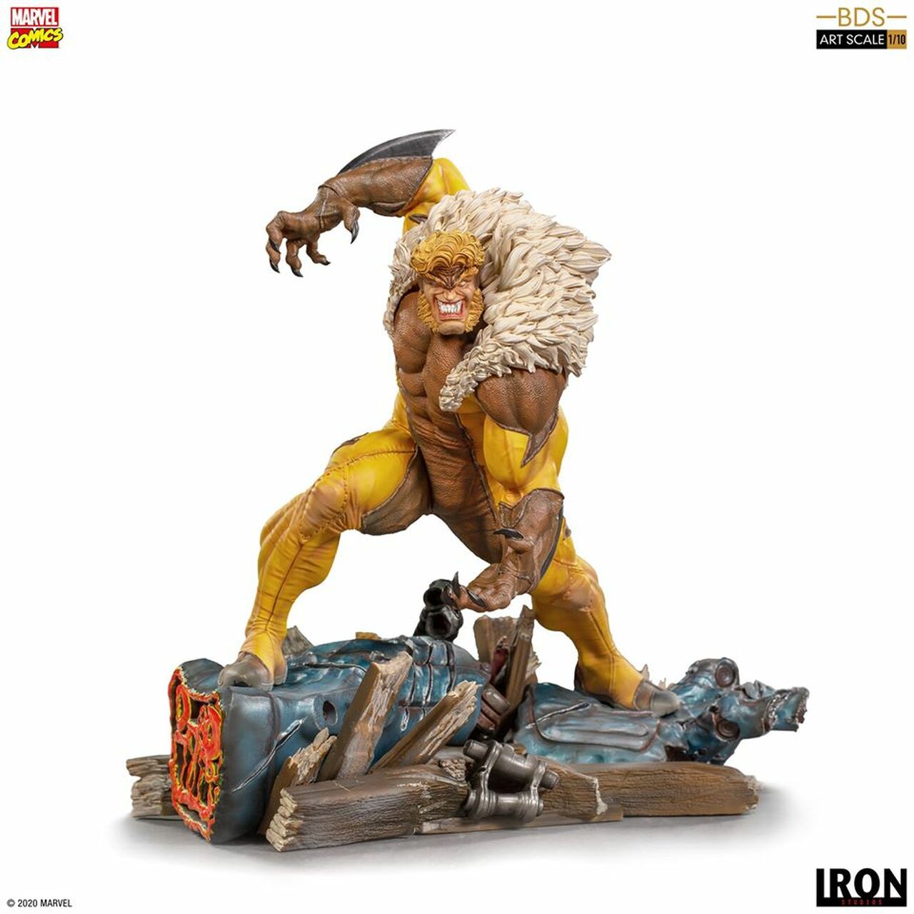Pedido Estatua Sabretooth - X-Men - Limited Edition marca Iron Studios BDS escala de arte 1/10