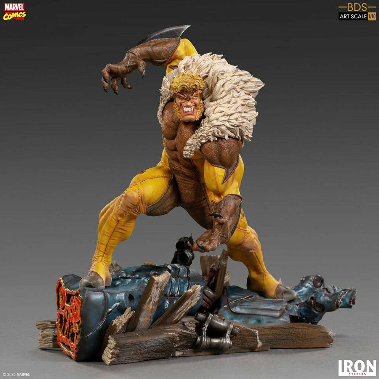 Pedido Estatua Sabretooth - X-Men - Limited Edition marca Iron Studios BDS escala de arte 1/10