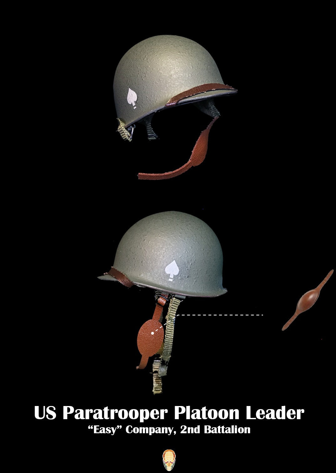 Pedido Figura US Paratrooper Platoon Leader (Special version) - WWII “Easy” Company 2nd Battalion marca Facepool FP-002B escala 1/6
