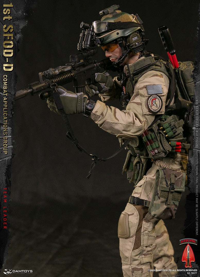 Pedido Figura 1st SFOD-D Combat Applications Group TEAM LEADER marca Damtoys 78077 escala 1/6