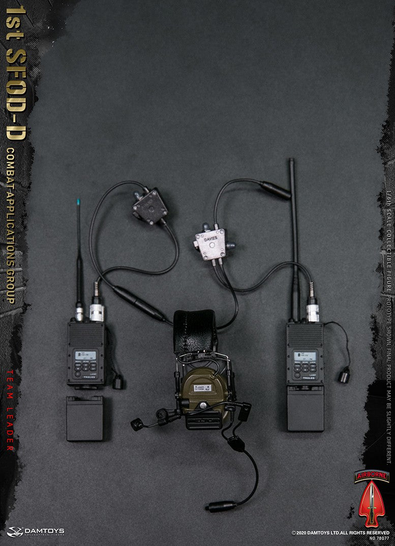 Pedido Figura 1st SFOD-D Combat Applications Group TEAM LEADER marca Damtoys 78077 escala 1/6