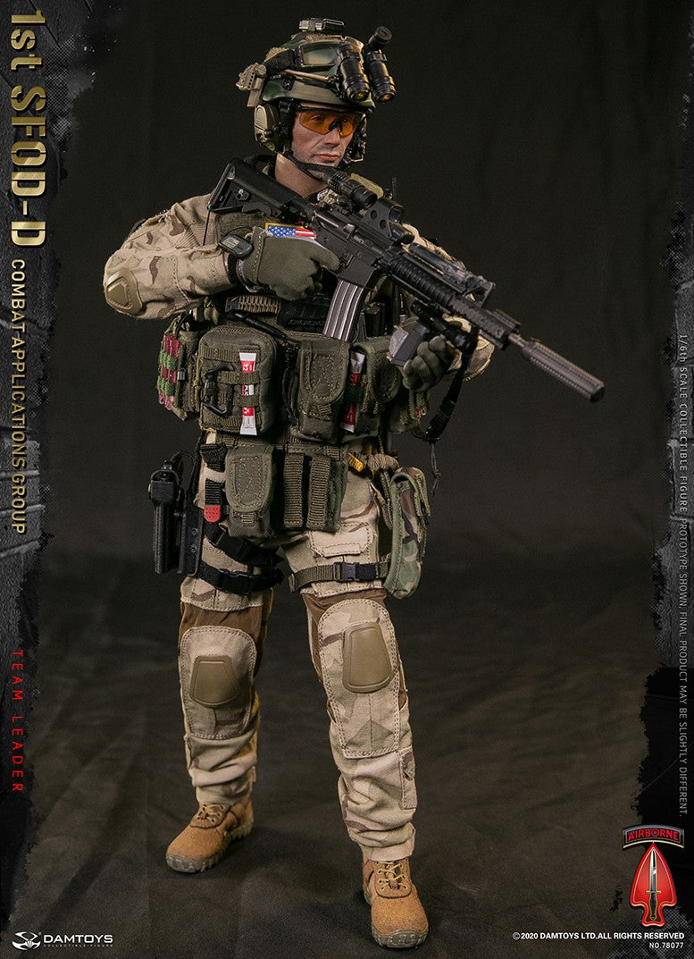 Pedido Figura 1st SFOD-D Combat Applications Group TEAM LEADER marca Damtoys 78077 escala 1/6