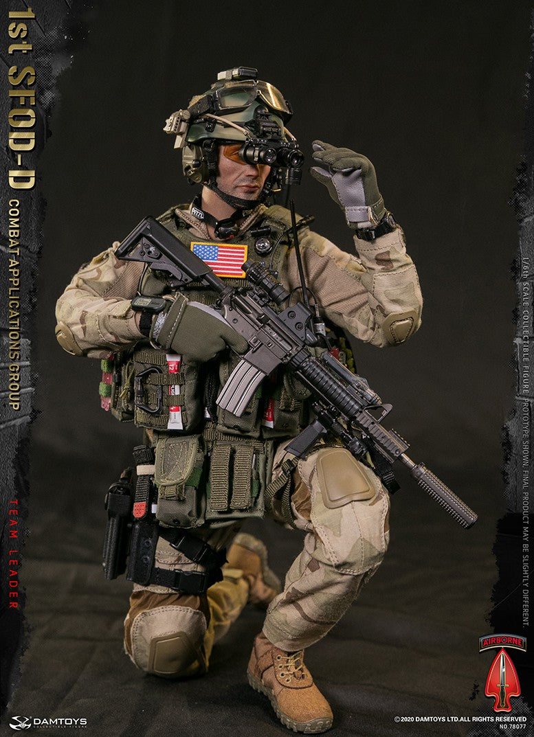 Pedido Figura 1st SFOD-D Combat Applications Group TEAM LEADER marca Damtoys 78077 escala 1/6